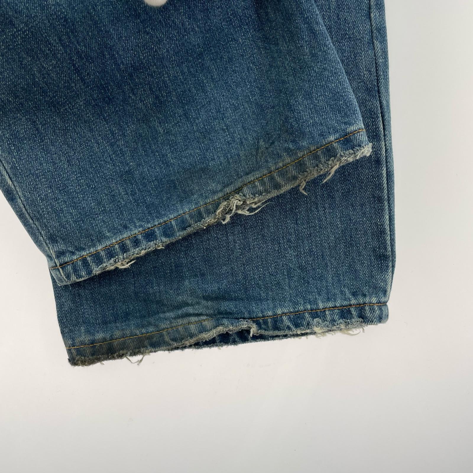 デニムパンツ Patchwork Denim ブルー
