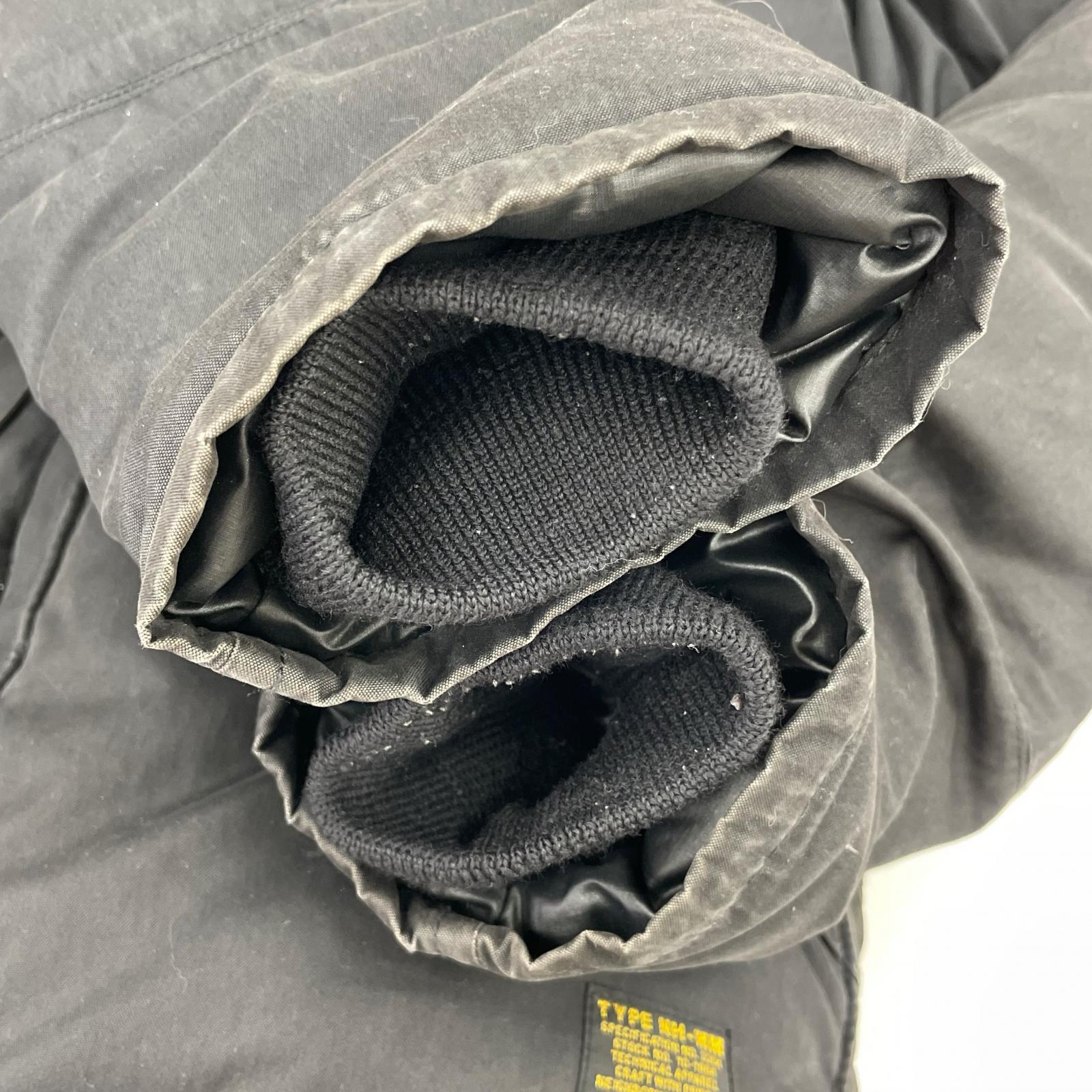 ダウンジャケット NEIGHBORHOOD 17AW MIL-DOWN M ブラック M ブラック