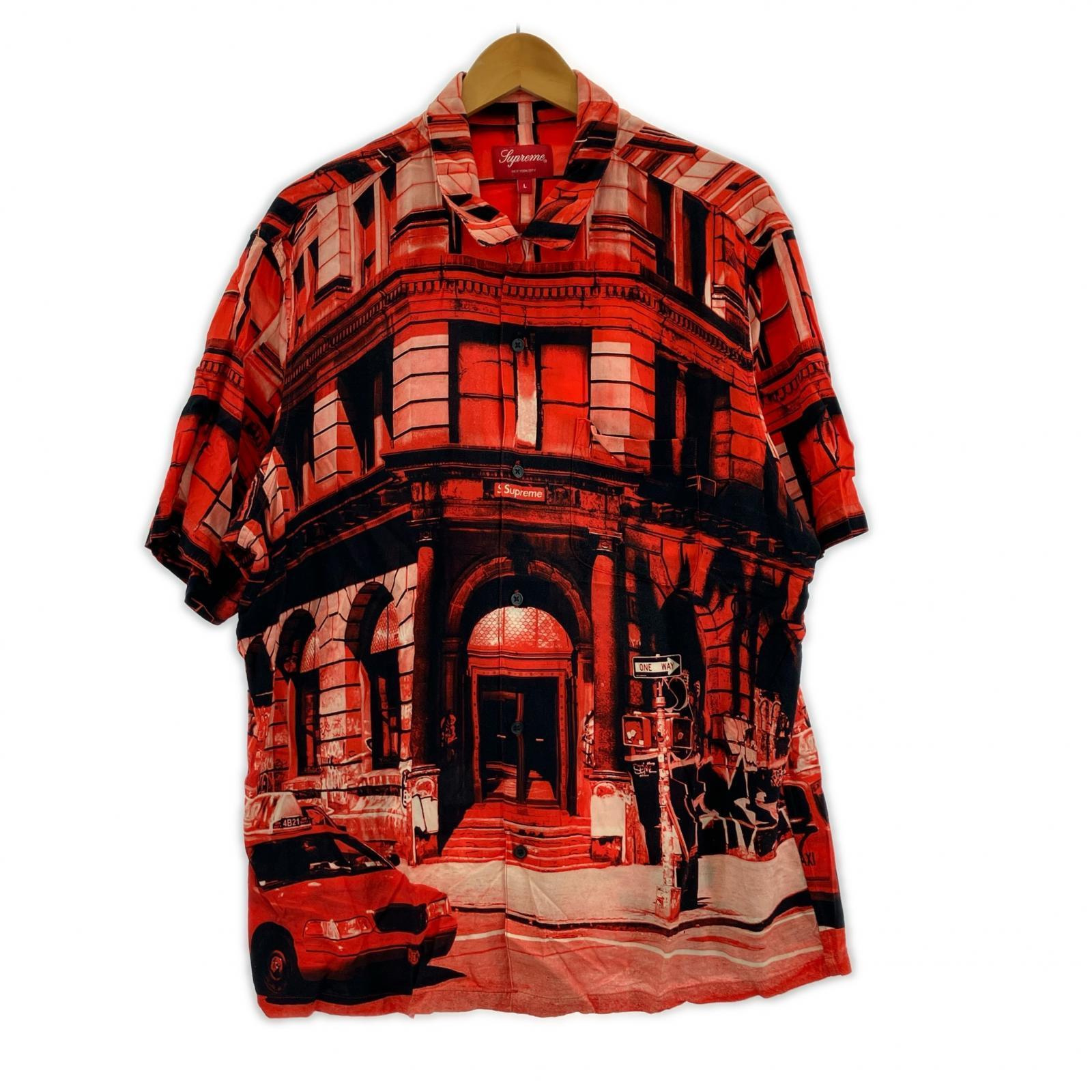 半袖シャツ 21SS 190 bowery rayon shirt (L)