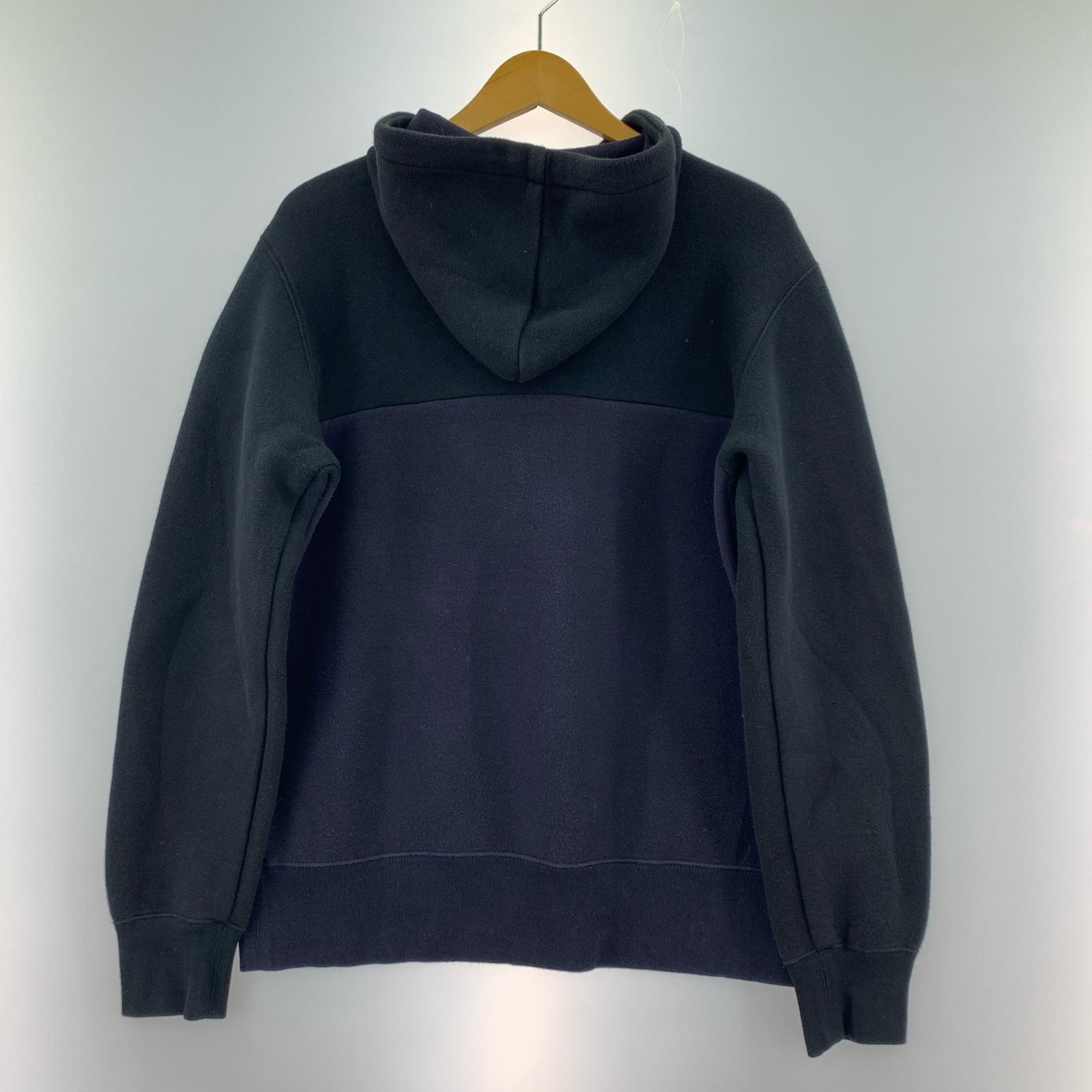 パーカー 17AW/切替ハーフジップ/NYV 1 ネイビー