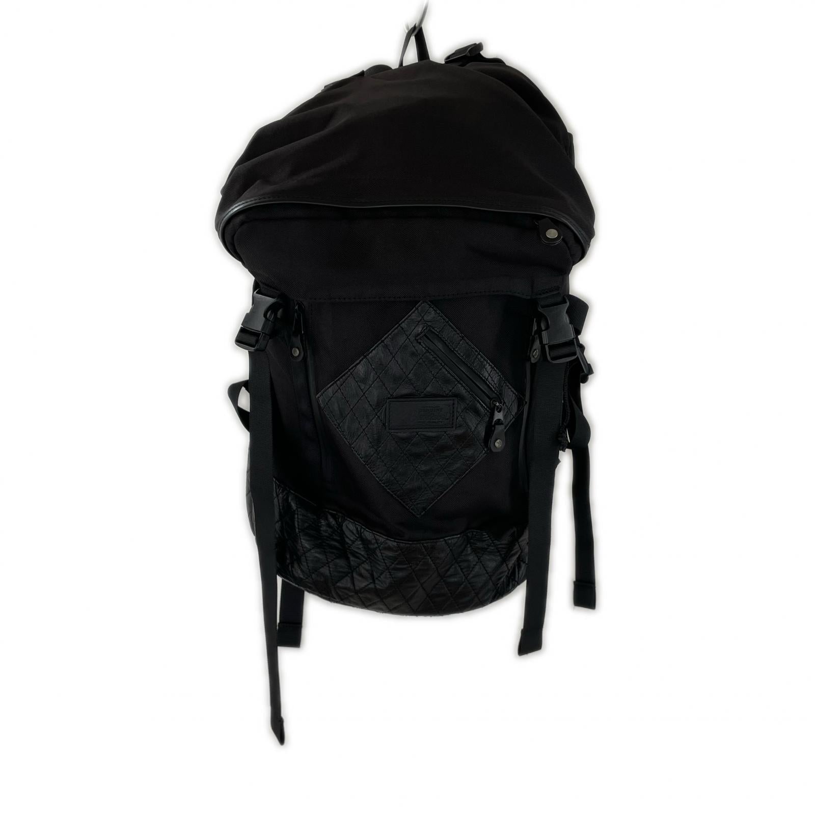 リュック・デイパック BLACK REBEL 黒 切替 ブラック