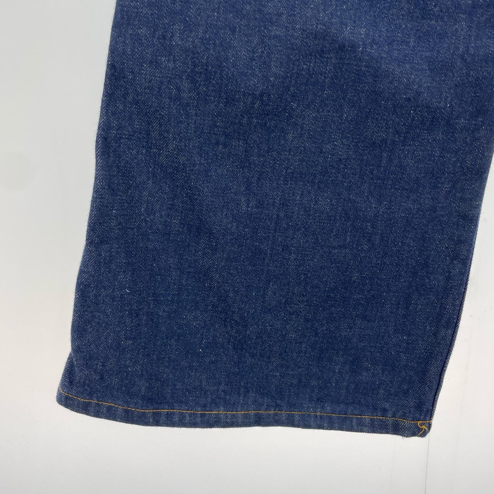 デニムパンツ 70s Levi's for Gals BIG E ベルボトム ブルー