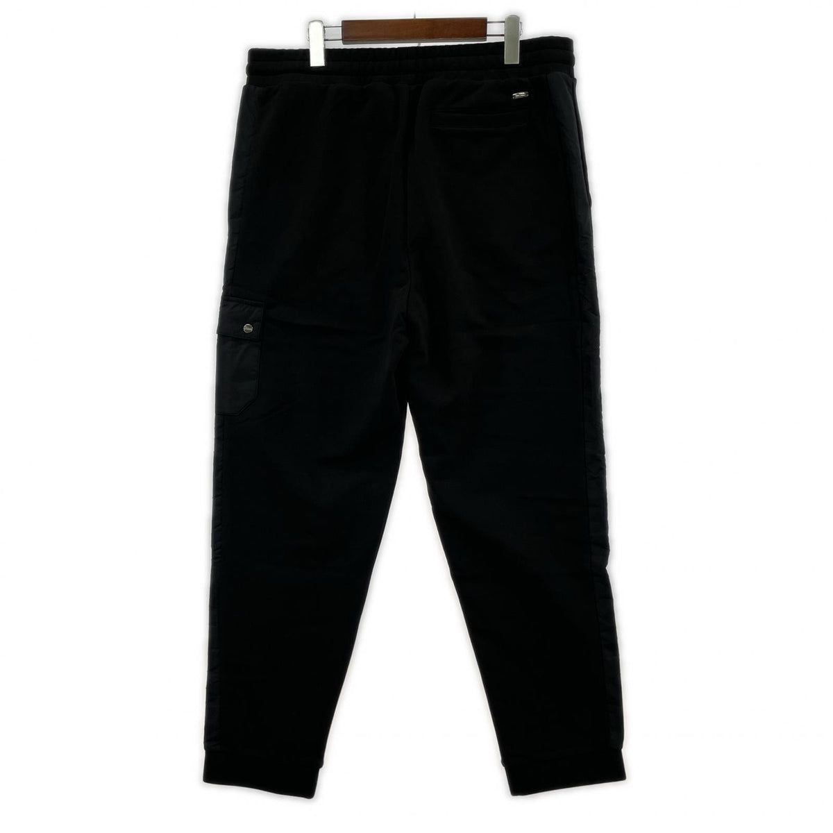 パンツ HERNO スウェット×ナイロン スウェットパンツ XL ブラック ブラック