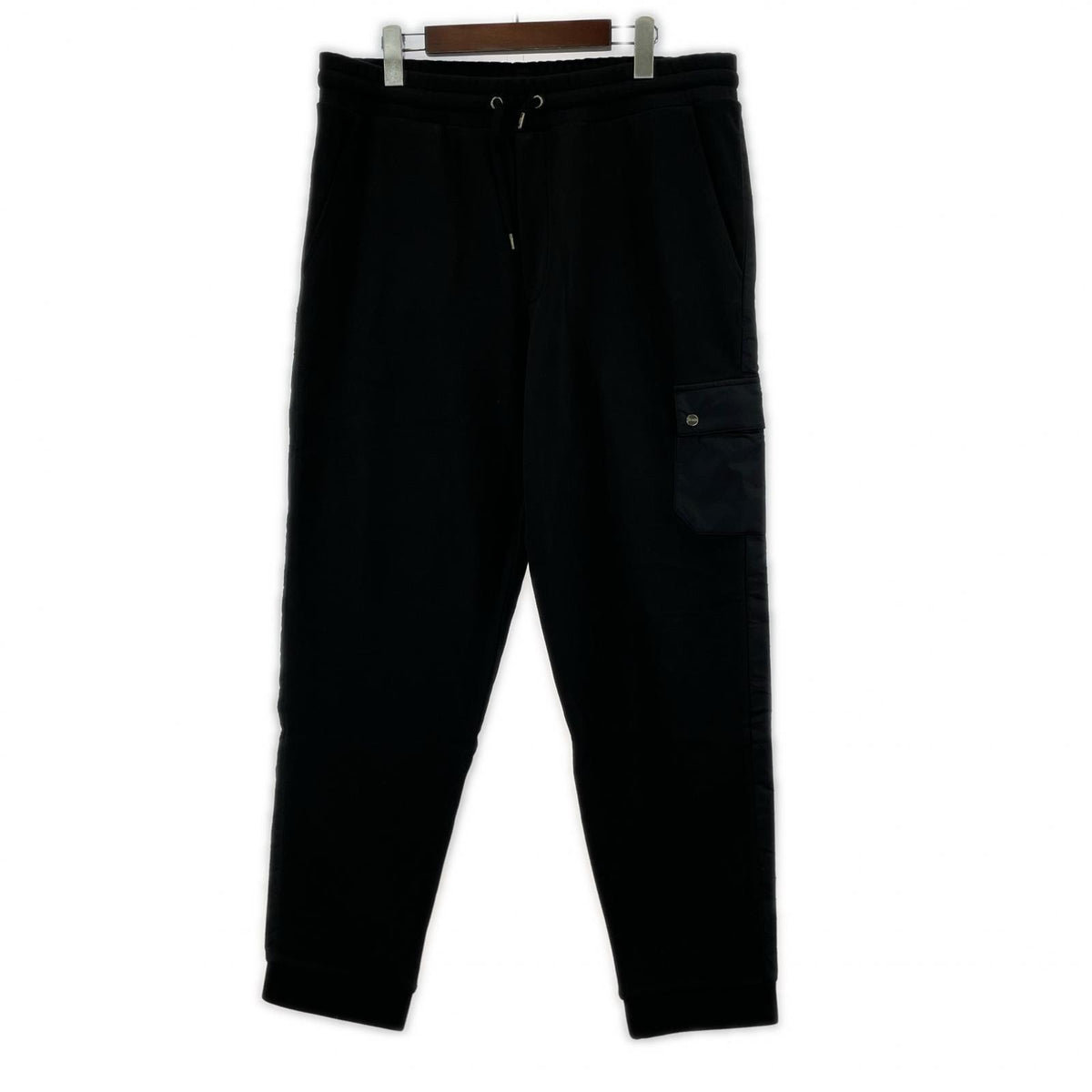 パンツ HERNO スウェット×ナイロン スウェットパンツ XL ブラック ブラック
