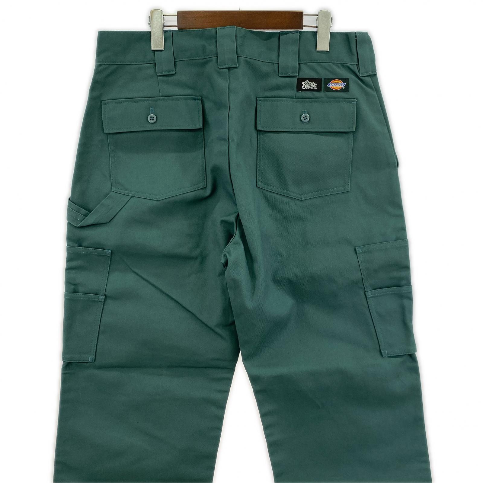 パンツ MR.BROTHERS CUT CLUB×DICKIESBARBER PANTS グリーン