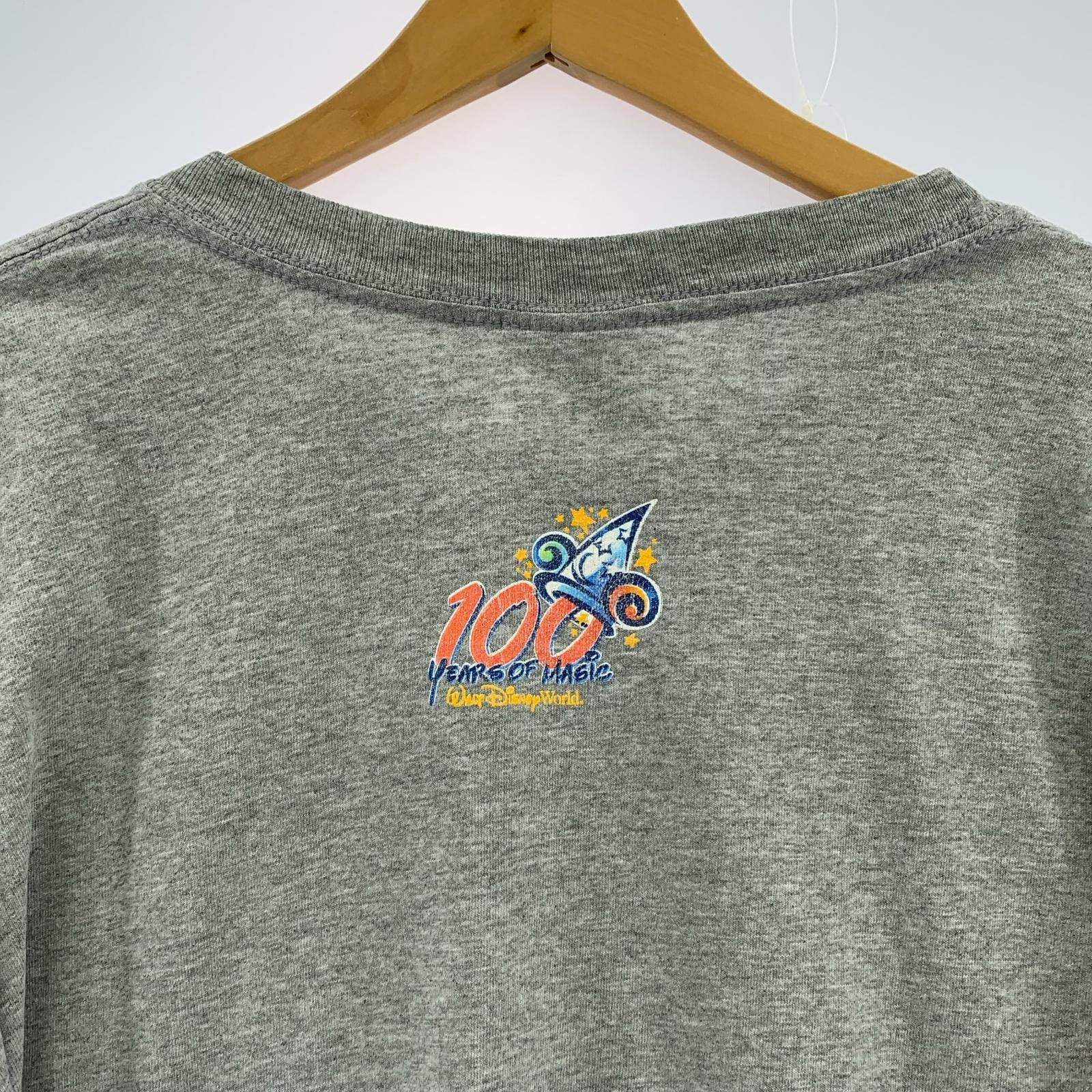 半袖Tシャツ DISNEY 90S 100 YEARS OF MAGIC グレー(XXL) グレー