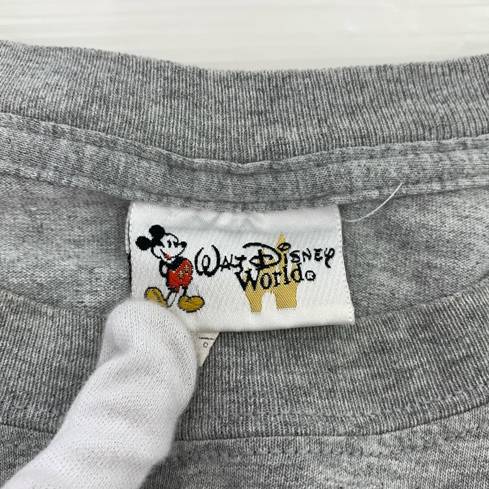 半袖Tシャツ DISNEY 90S 100 YEARS OF MAGIC グレー(XXL) グレー