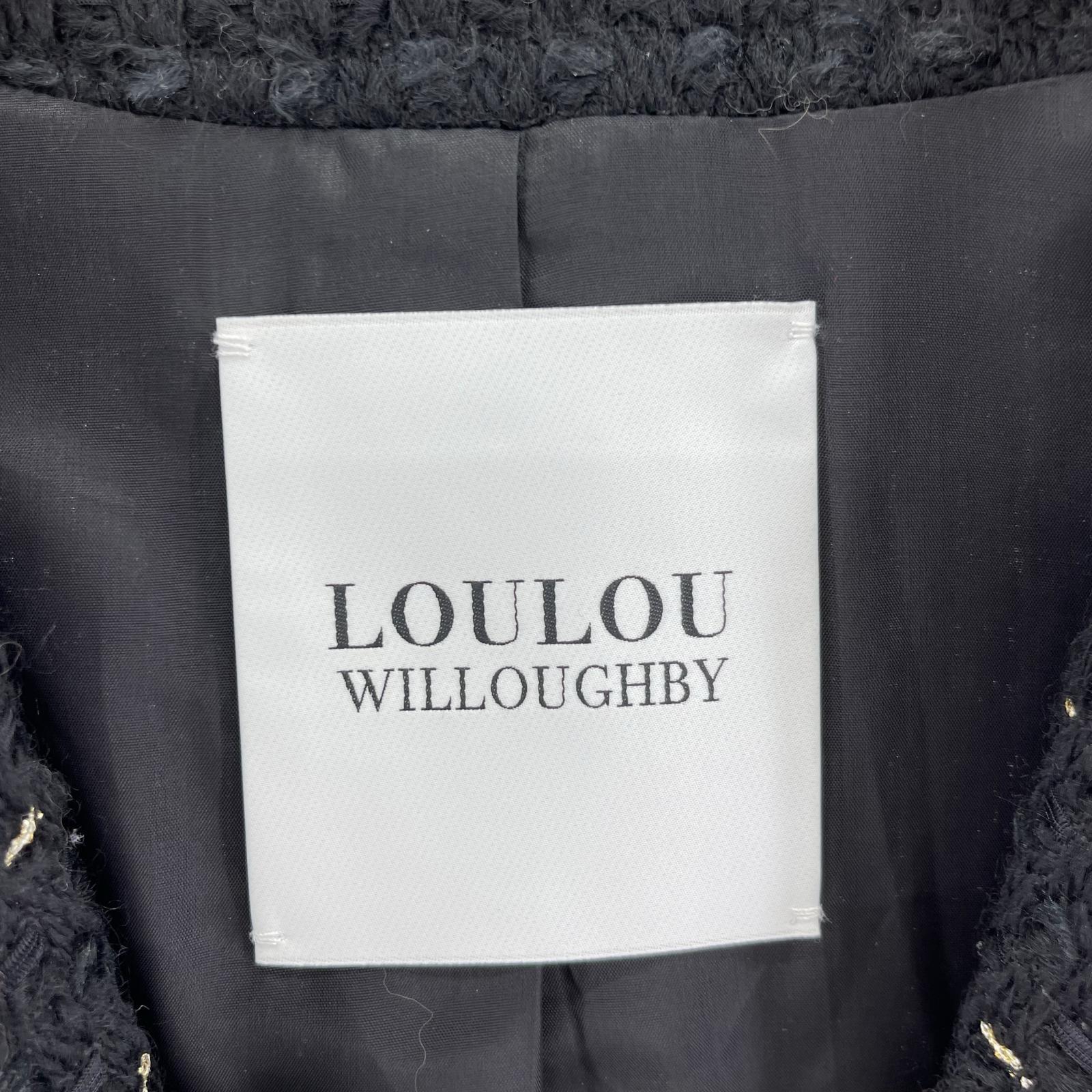 セットアップ LOULOU WILLOUGHBY/ツイード/セットアップ/BLK/1 ブラック