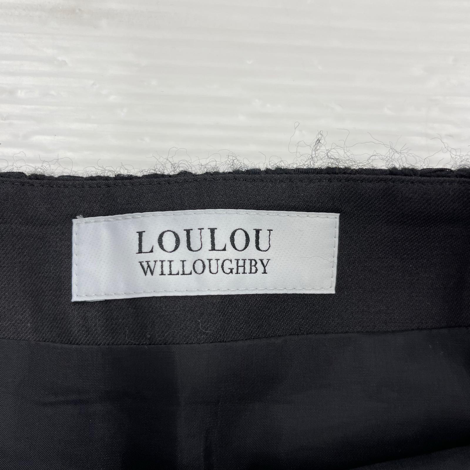 セットアップ LOULOU WILLOUGHBY/ツイード/セットアップ/BLK/1 ブラック