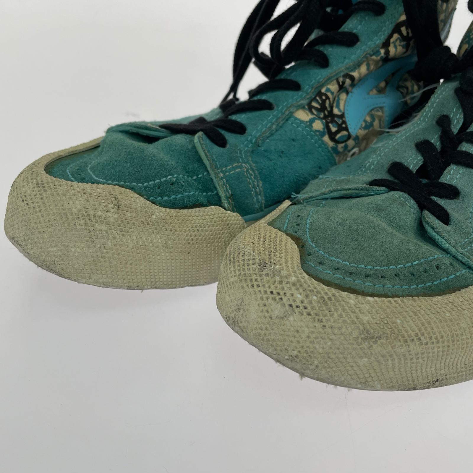 スニーカー 観賞用 80s頃 韓国製 AIR WALK ラージA 27cm ブルー