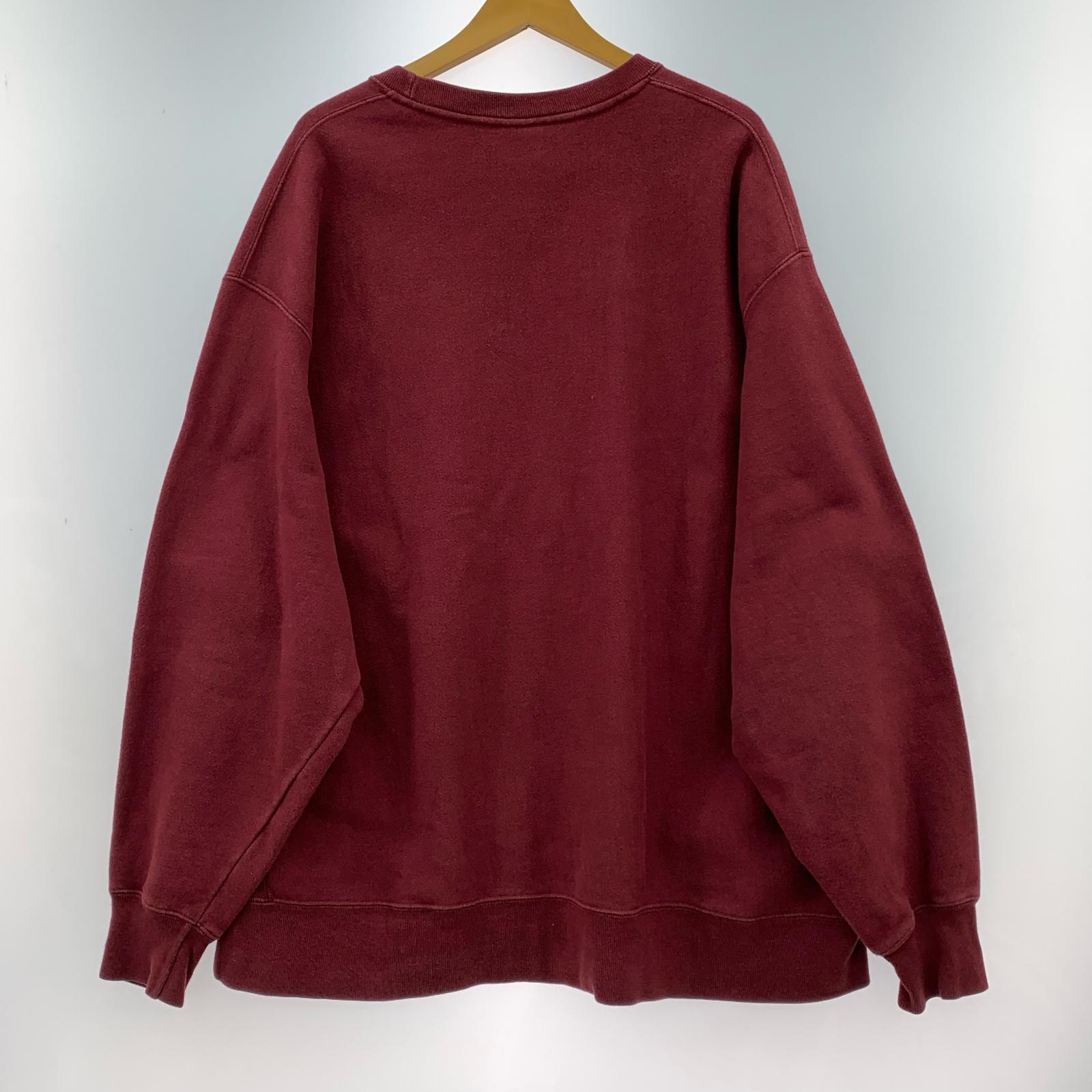 スウェット リバースウィーブ 3XL レッド レッド
