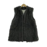 長袖シャツ needles V Neck Vest-Acrylic Fur S グレー