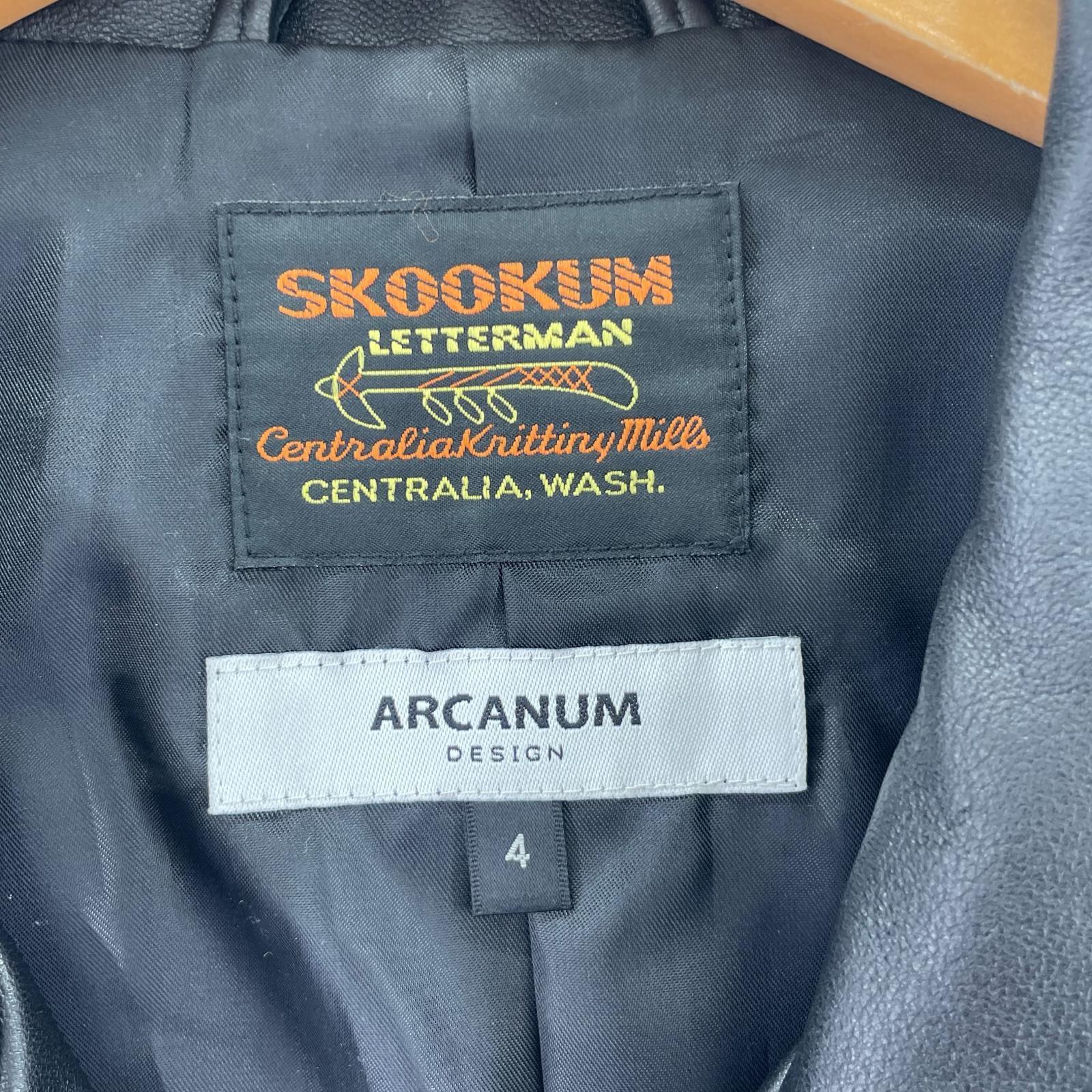 ライダースジャケット × ARCANUM ダブルライダース ブラック