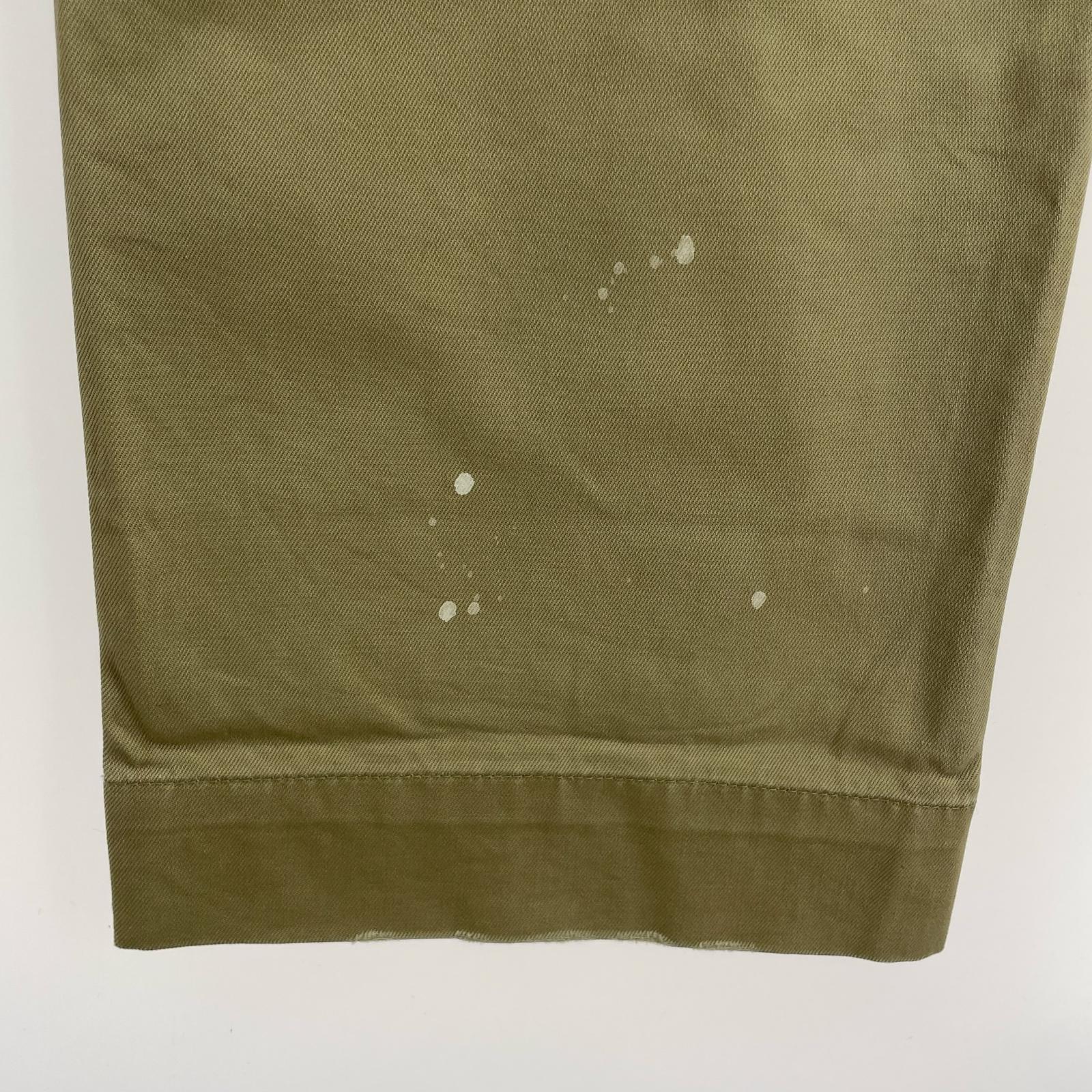 パンツ ペンキ加工 チノパンツ W30 L30 ベージュ