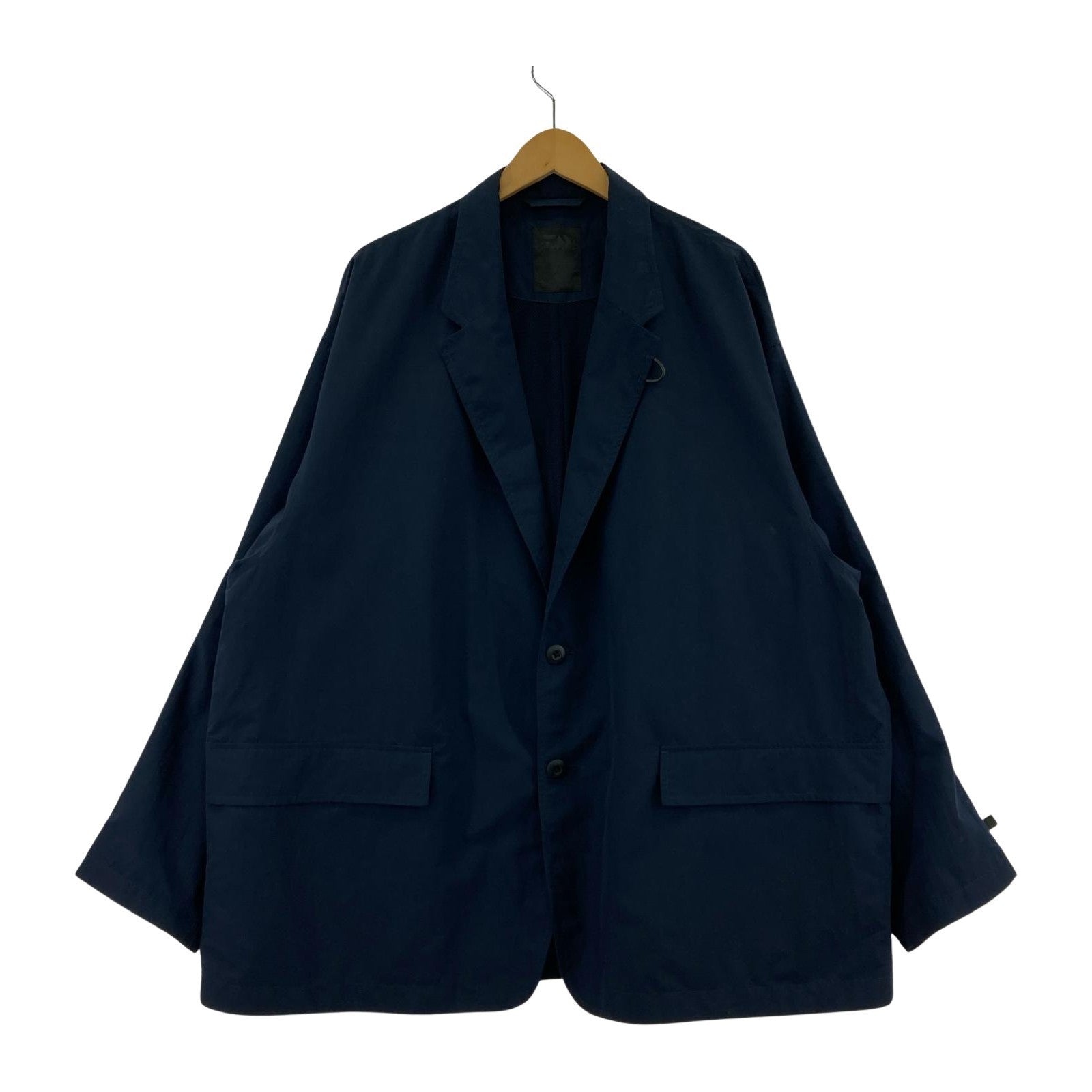 テーラードジャケット TECH LOOSE 2B JACKET TWILL ネイビー