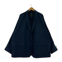 テーラードジャケット TECH LOOSE 2B JACKET TWILL ネイビー