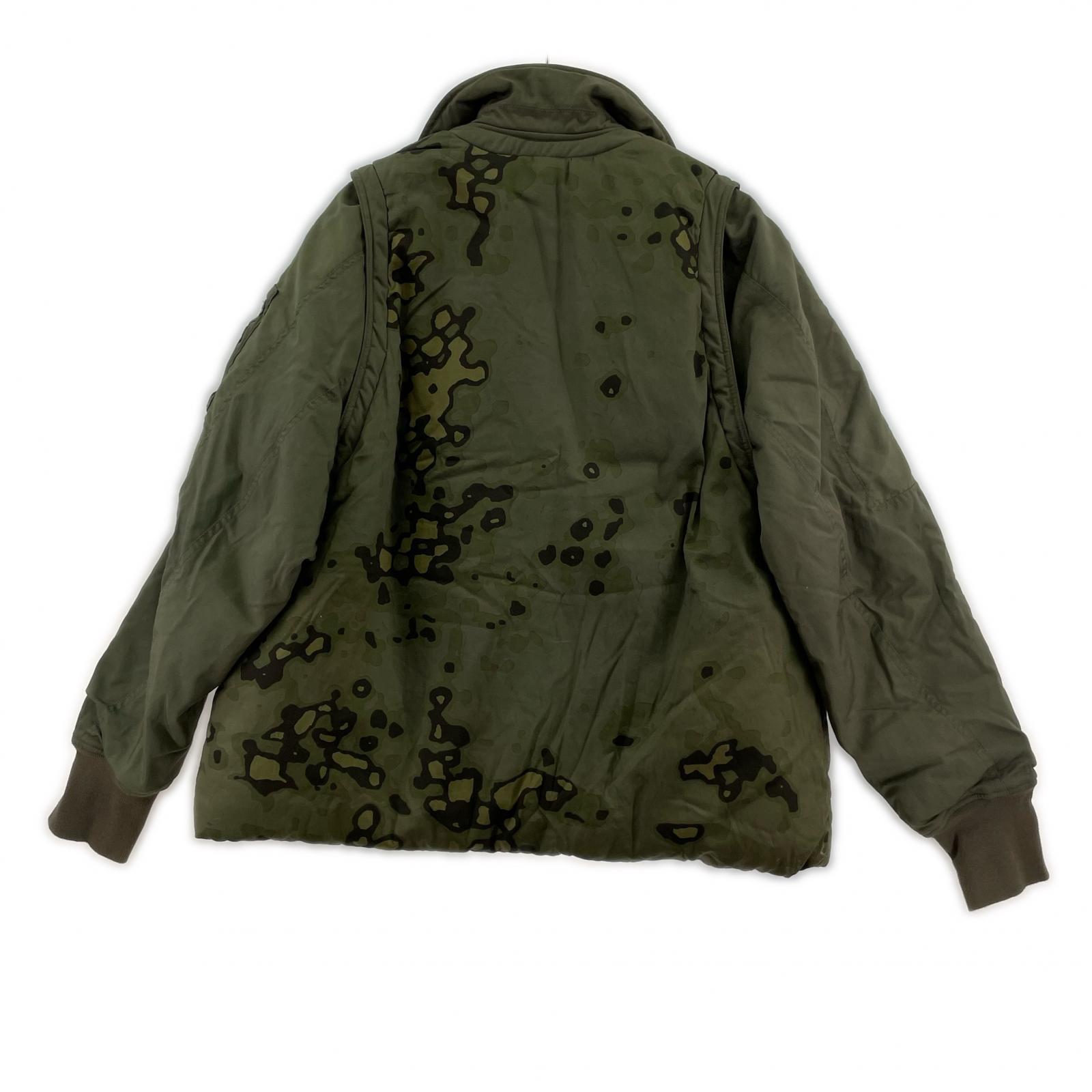 ジャケット JULIUS 18AW カモプリント ギミック ボンバージャケット 3 オリーブ 3