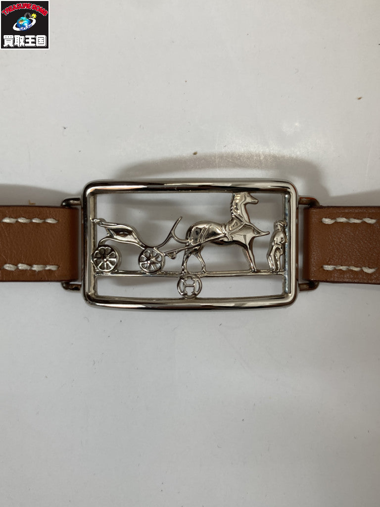 エルメス カレーシュ ドゥブルトゥール ブレスレット