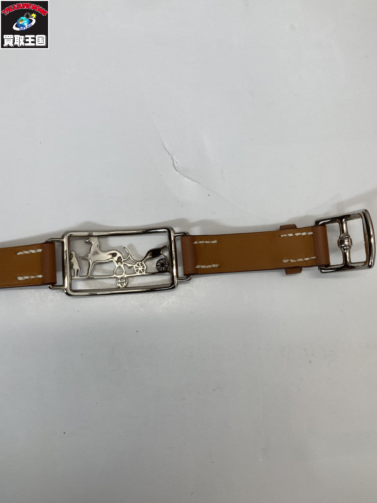 エルメス カレーシュ ドゥブルトゥール ブレスレット