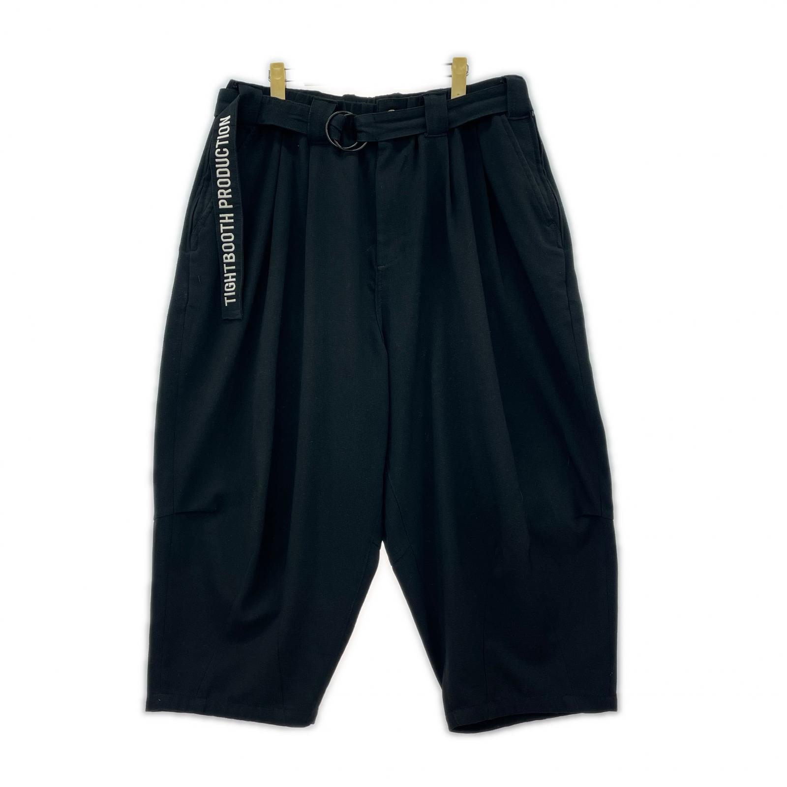 パンツ baggy slacks 黒 L ブラック