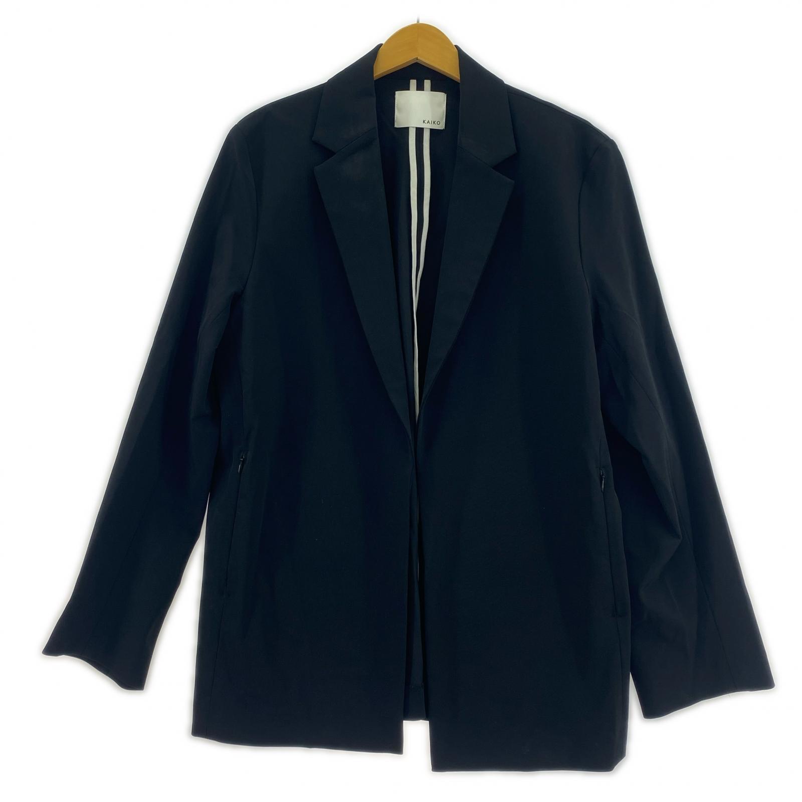 テーラードジャケット KAIKO OUTLINE JACKET 3 3 ブラック