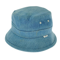 ハット 21SS BUCKET HAT COTTON DENIM ブルー