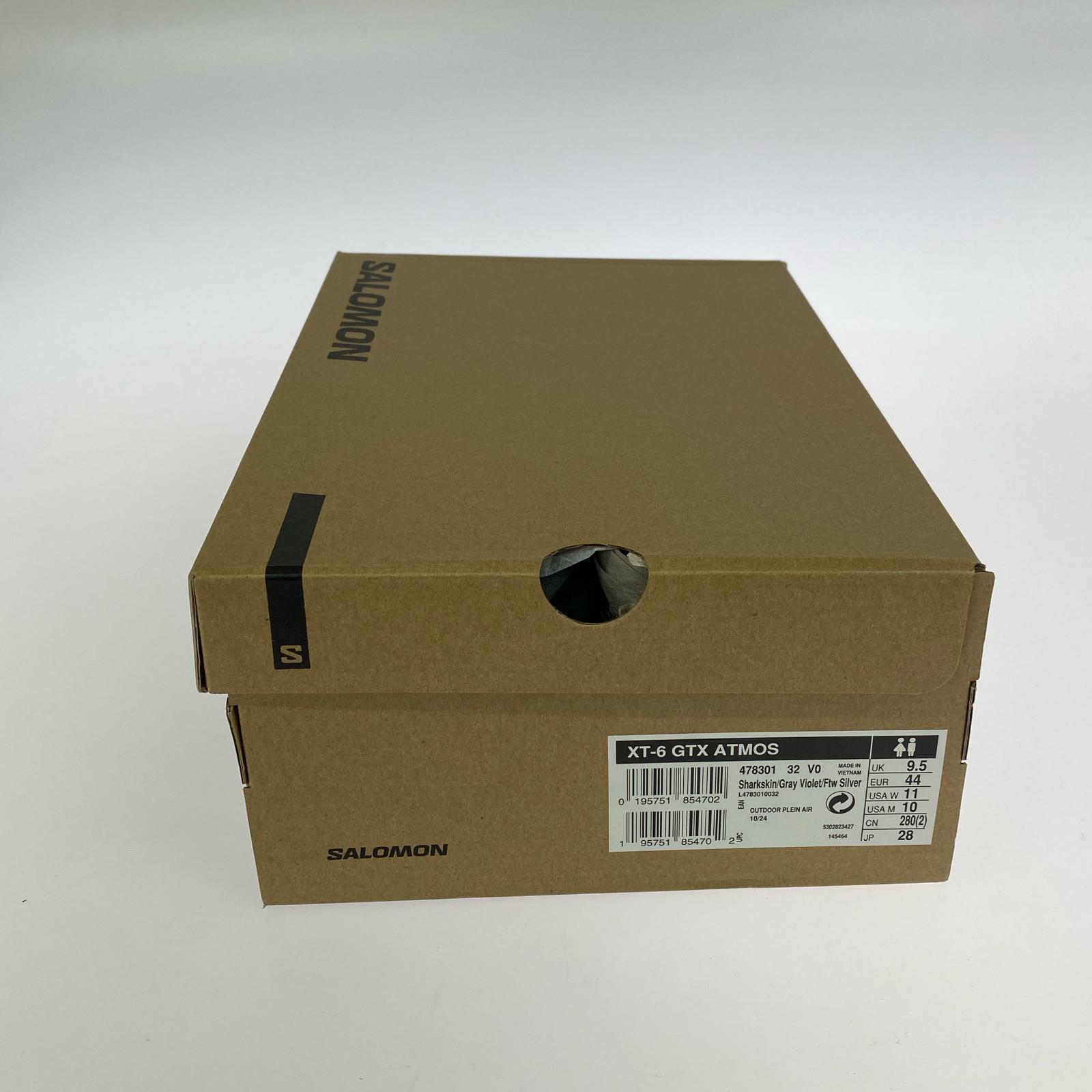 スニーカー 478301/XT-6 GTX ATMOS/ 28cm (US10 UK9 1/2 EU46) グレー