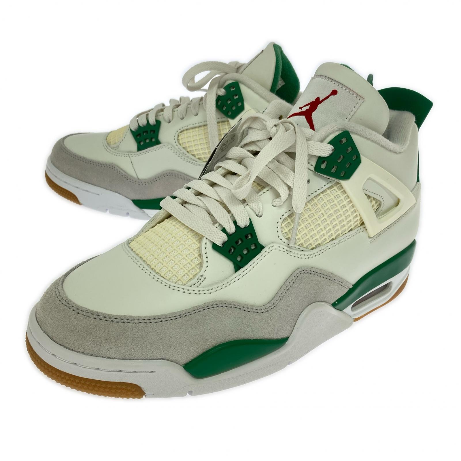 スニーカー AIR JORDAN 4 RETRO SP Pine Green 28.0cm 28cm (US10 UK9 1/2 EU46) ホワイト