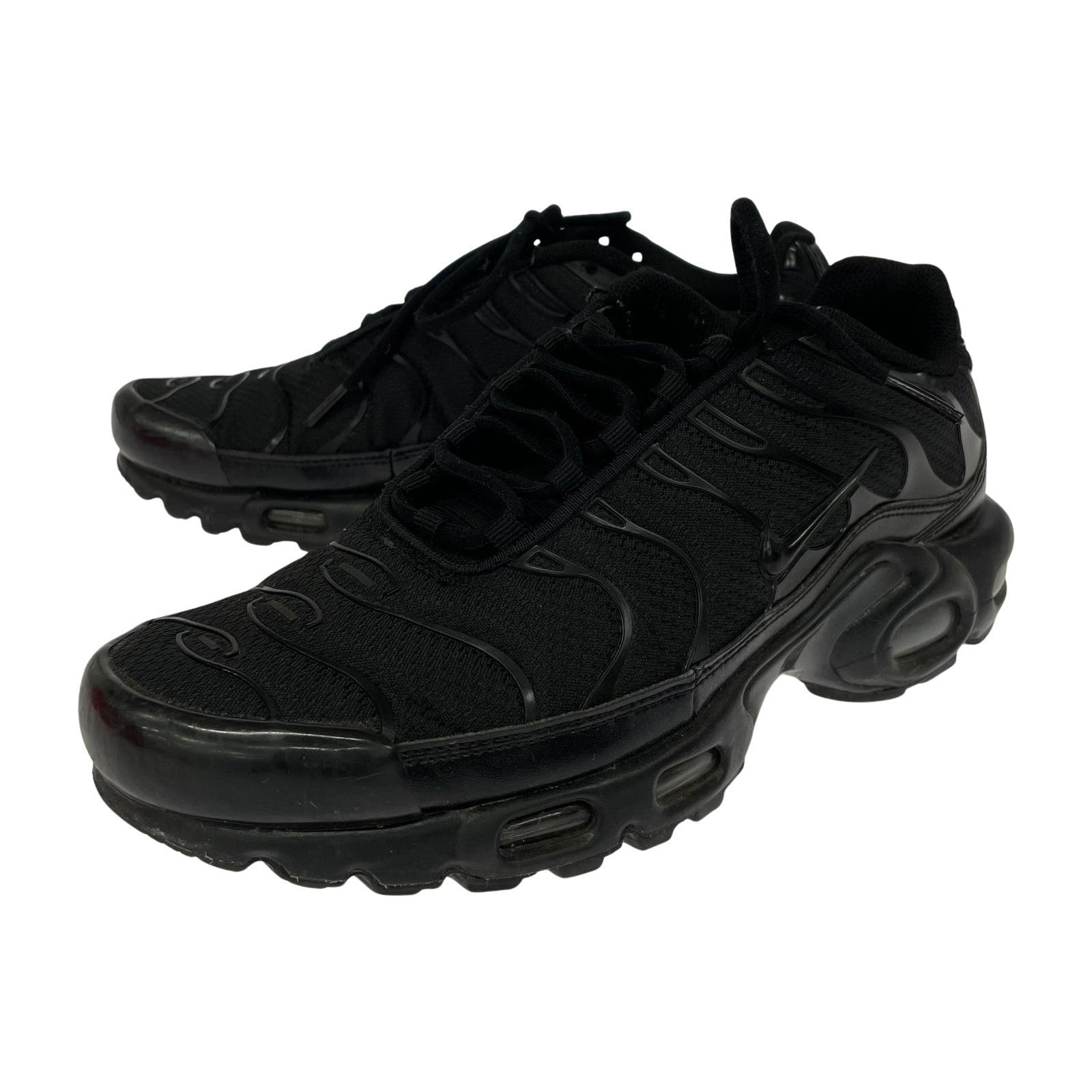 スニーカー AIR MAX PLUS 黒 (27㎝) 604133-050 27cm (US9 UK8 1/2 EU44) ブラック