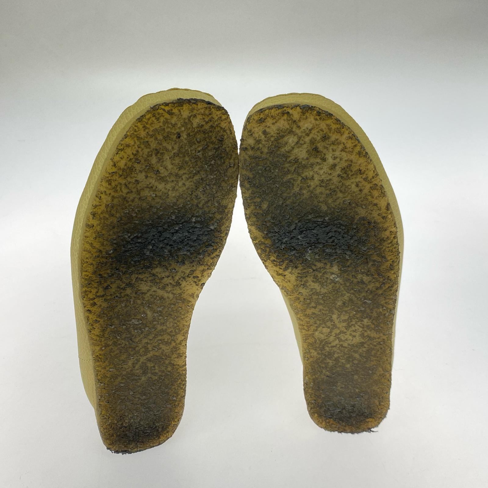 ブーツ ×Clarks 24SS Patent Leather Wallabee ベージュ