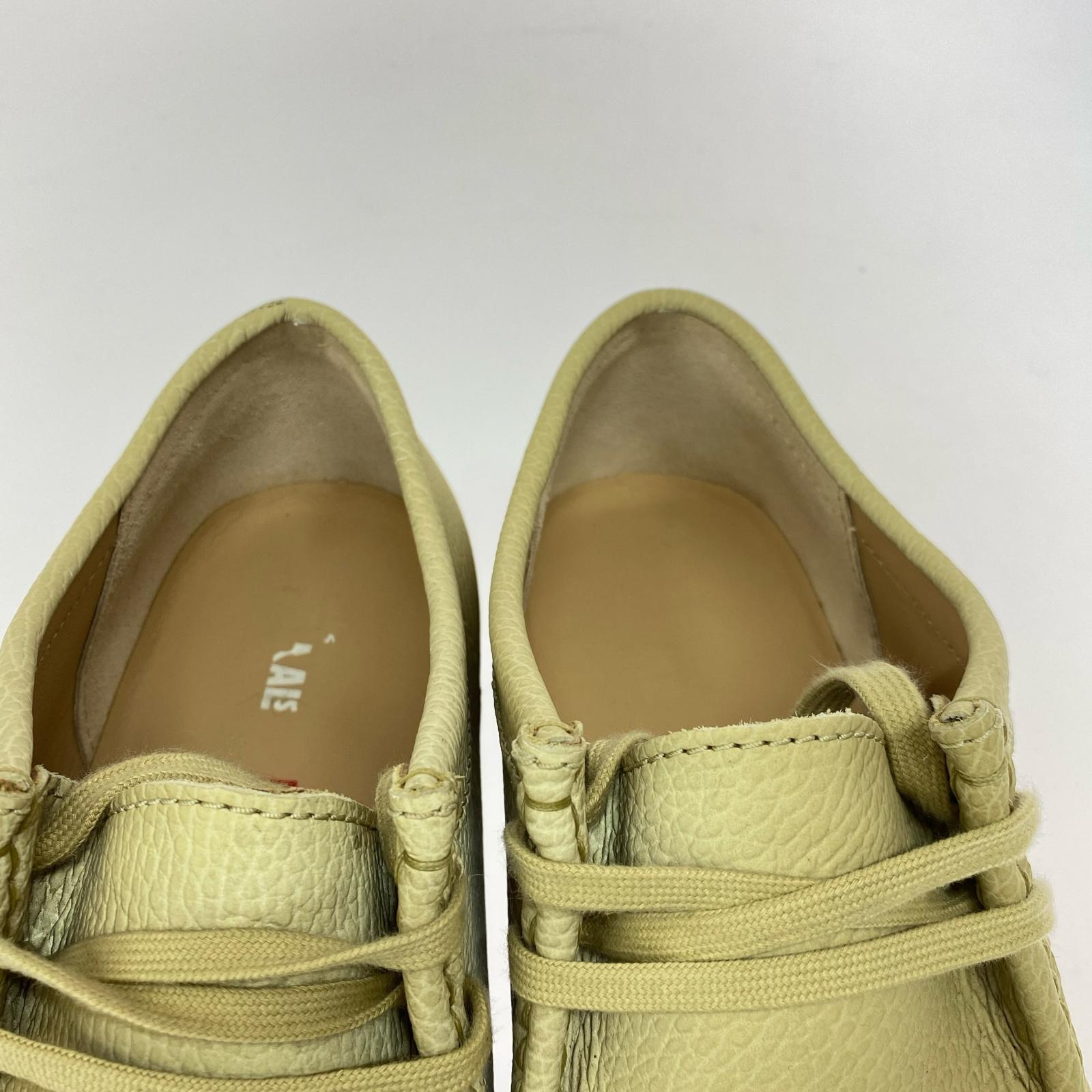 ブーツ ×Clarks 24SS Patent Leather Wallabee ベージュ