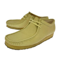 ブーツ ×Clarks 24SS Patent Leather Wallabee ベージュ