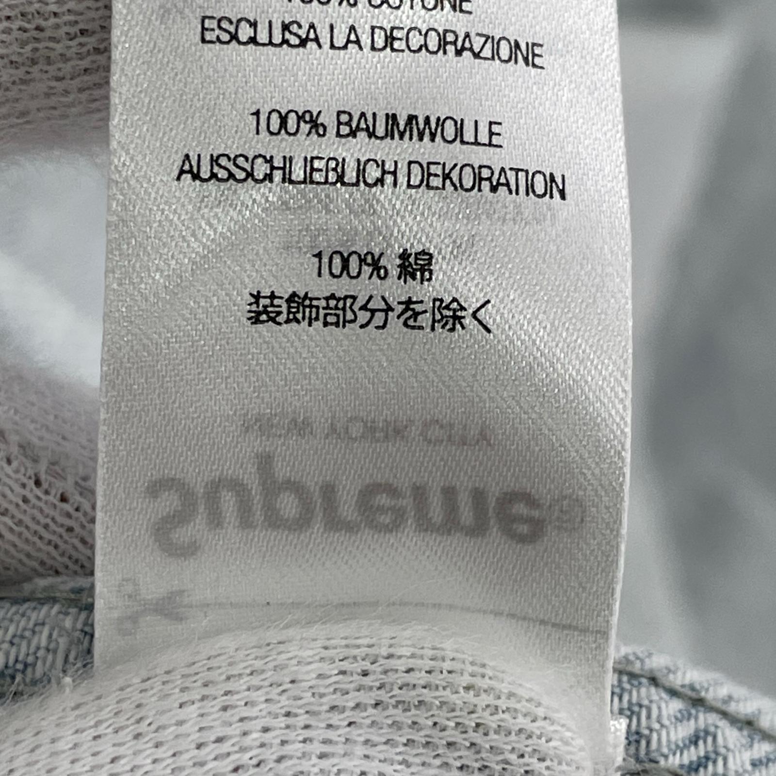 長袖シャツ 25AW Small Box Denim Shirt XL ブルー
