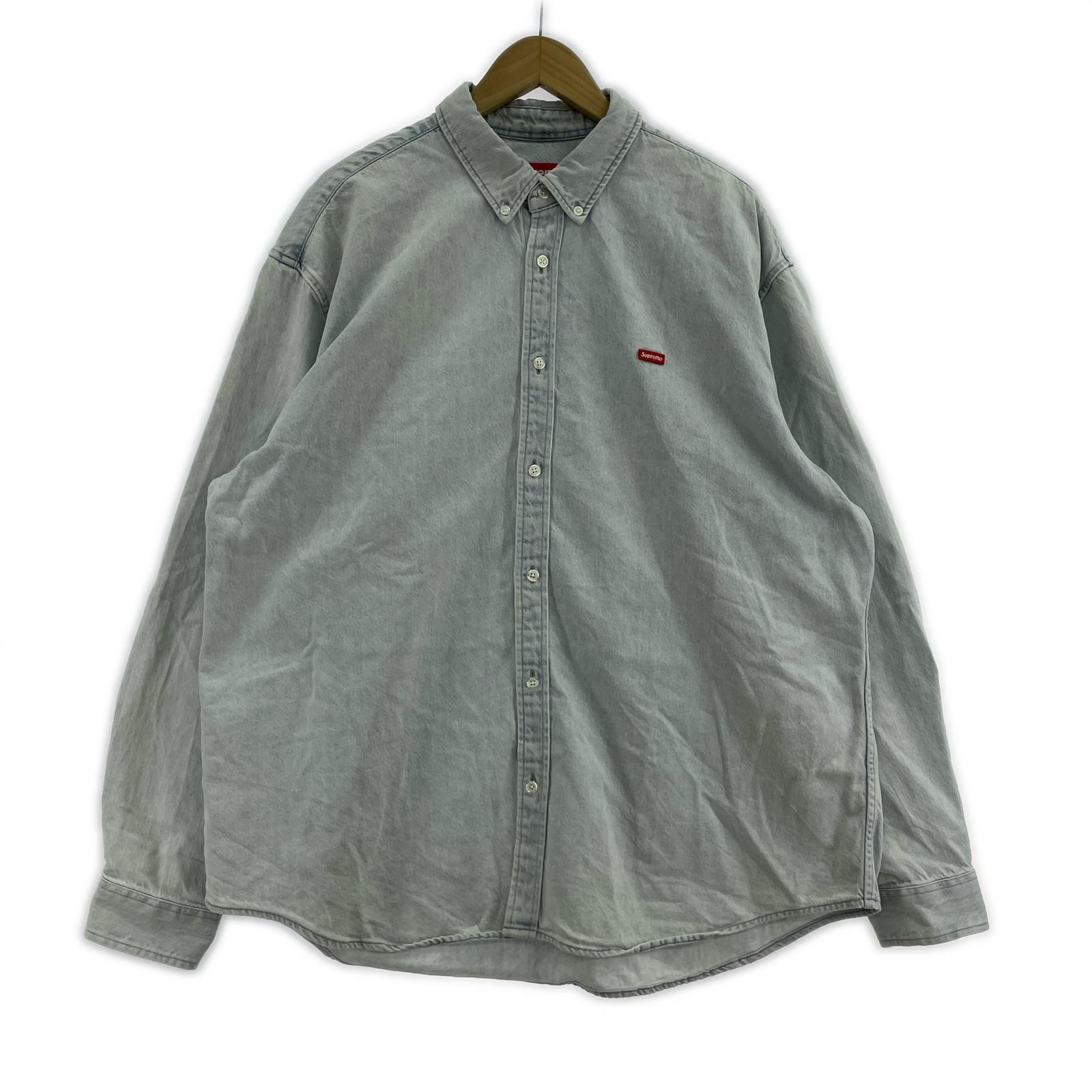 長袖シャツ 25AW Small Box Denim Shirt XL ブルー