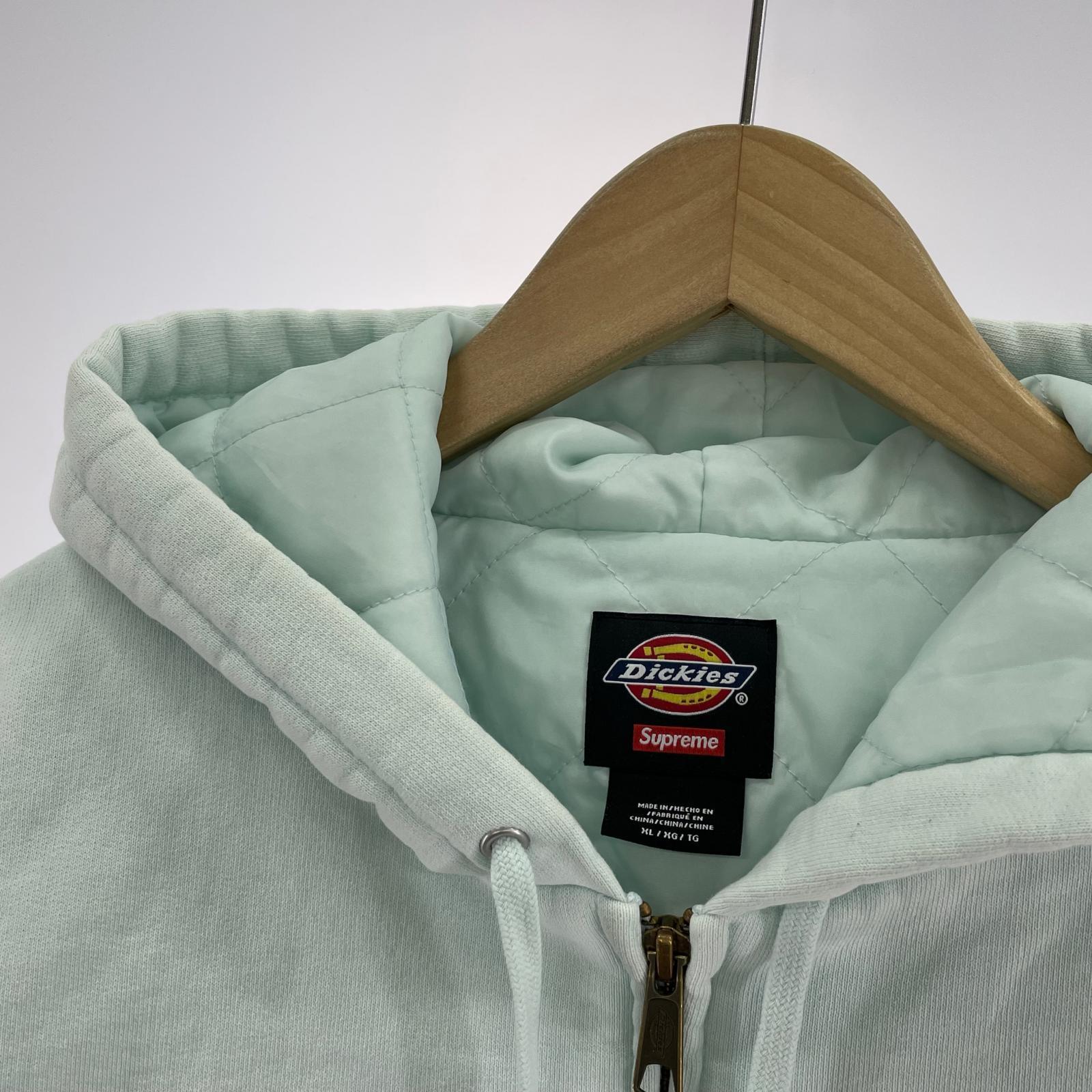 パーカー ×Dickies 25AW Quilted Lined ZipUp XL ブルー