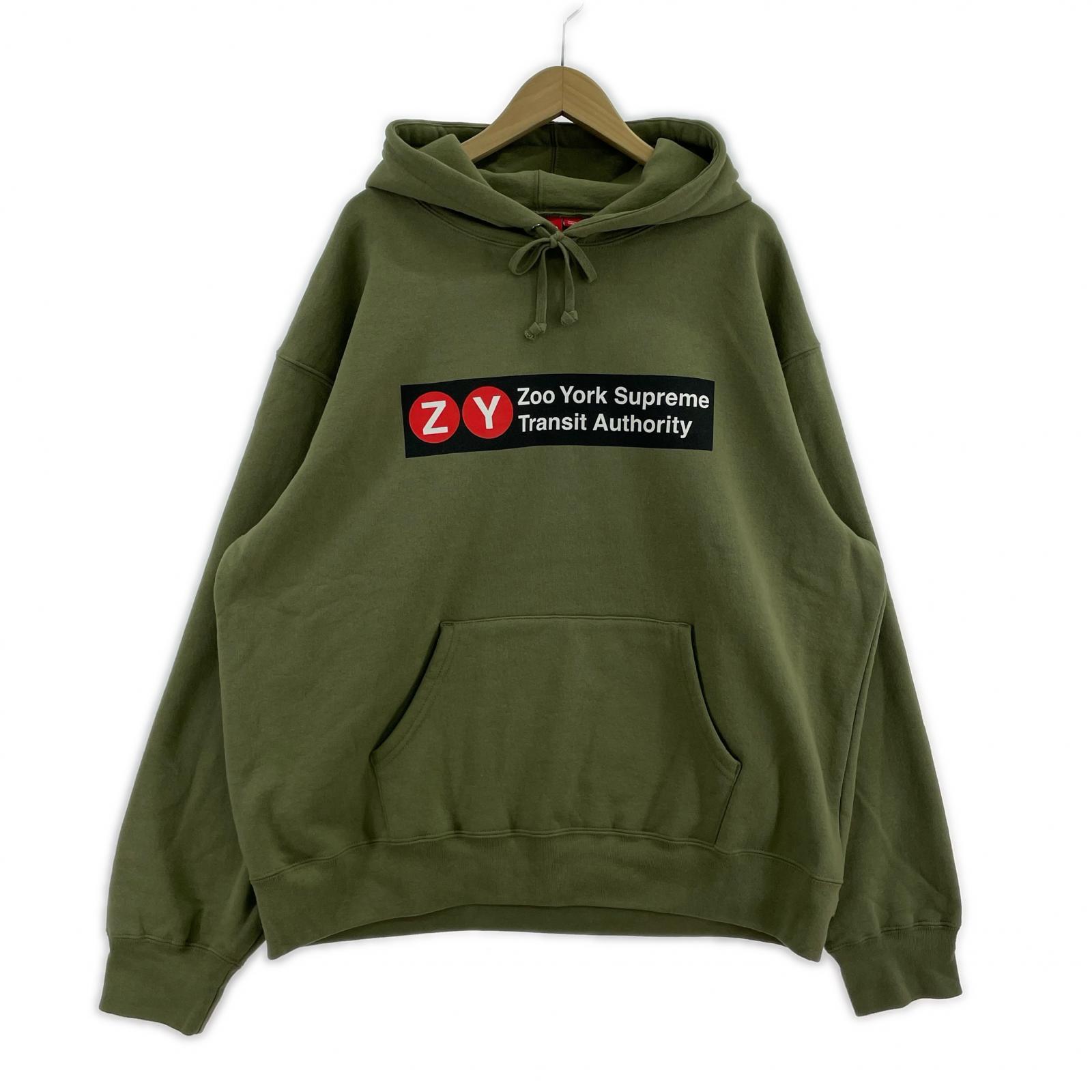 パーカー 25SS Zoo York Hooded Sweatshirt XL グリーン