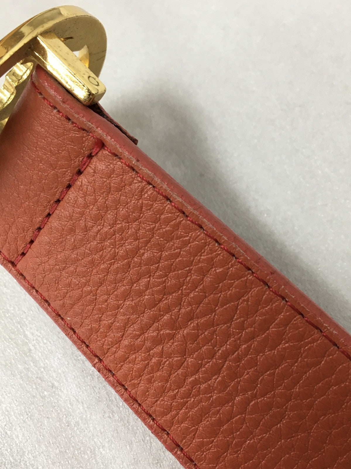 Tory Burch レザーベルト 茶