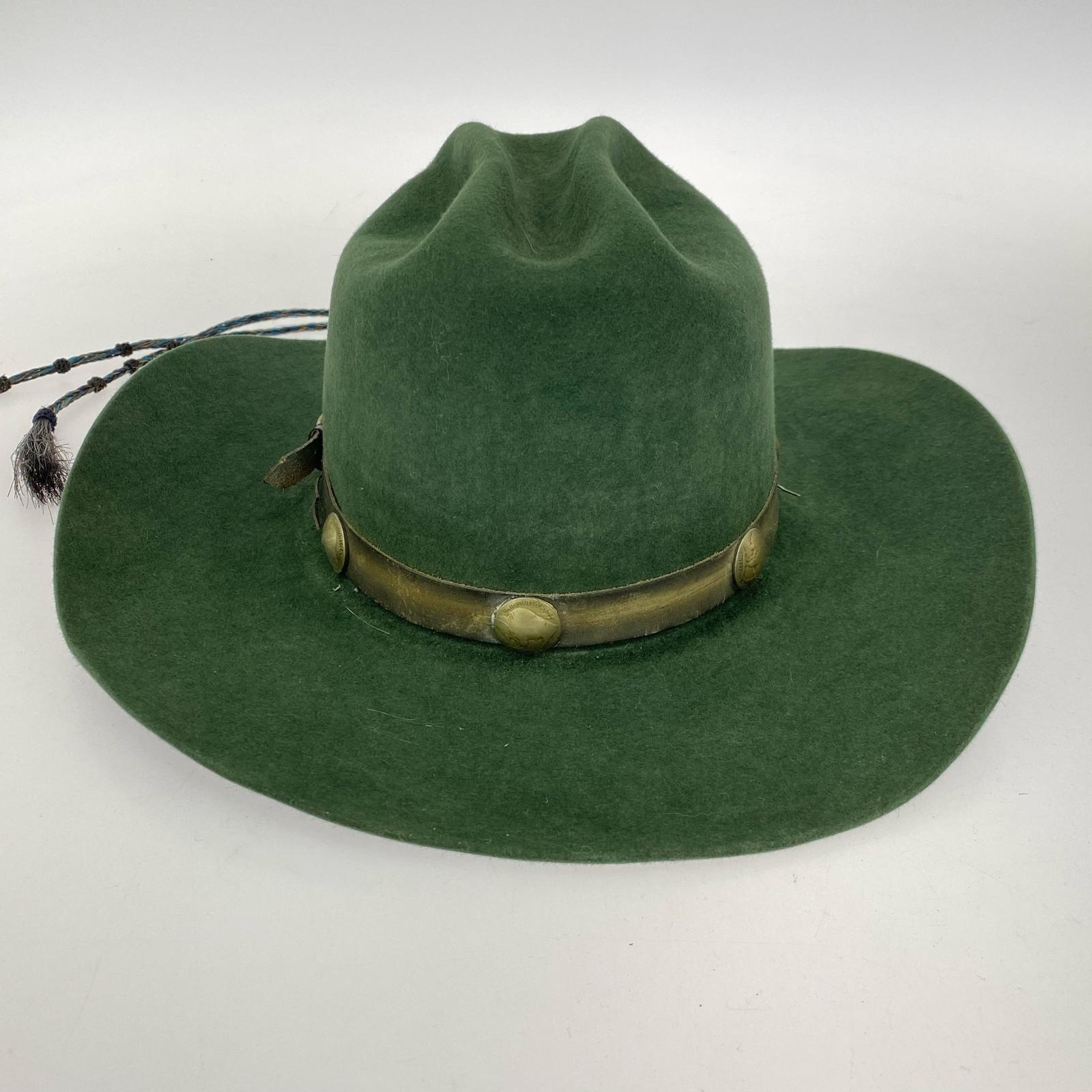 ハット BEAVER QUALITY THE ROUNDUP グリーン
