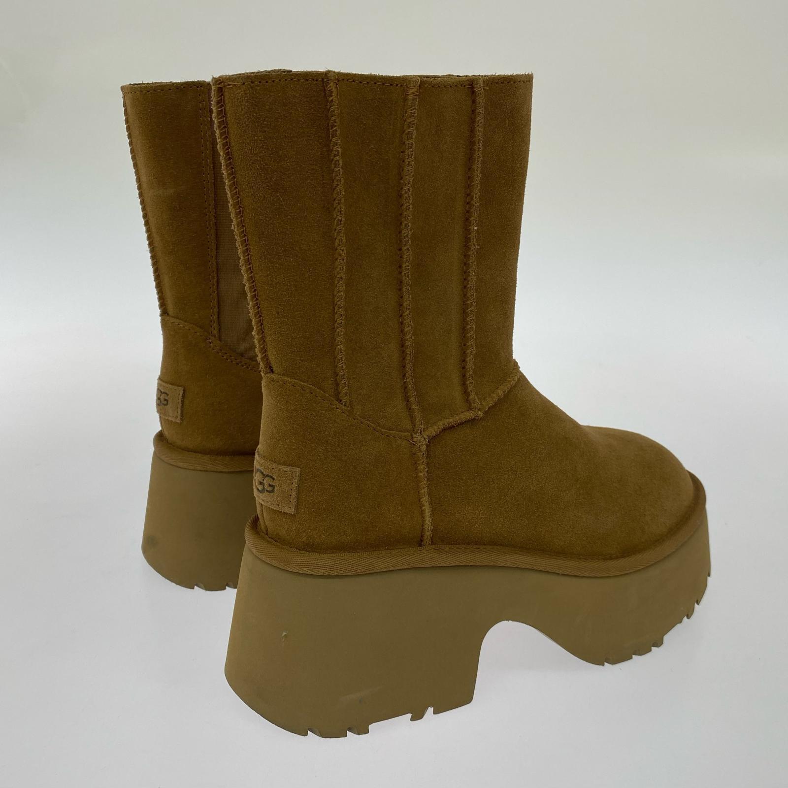 ブーツ UGG ClassicTwinSeamNewHeights boots 24cm (US6 UK5 1/2 EU38) ブラウン