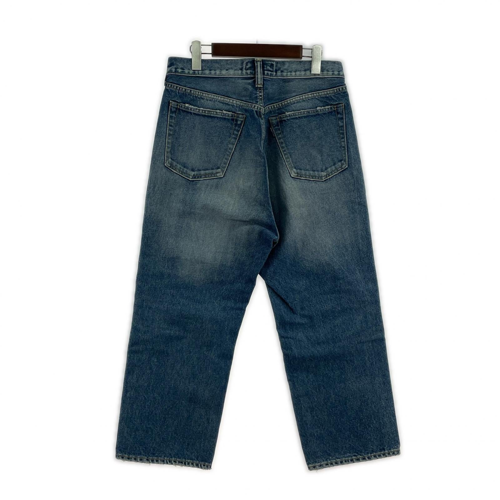 デニムパンツ CRASHED SAROUEL PT DENIM S S