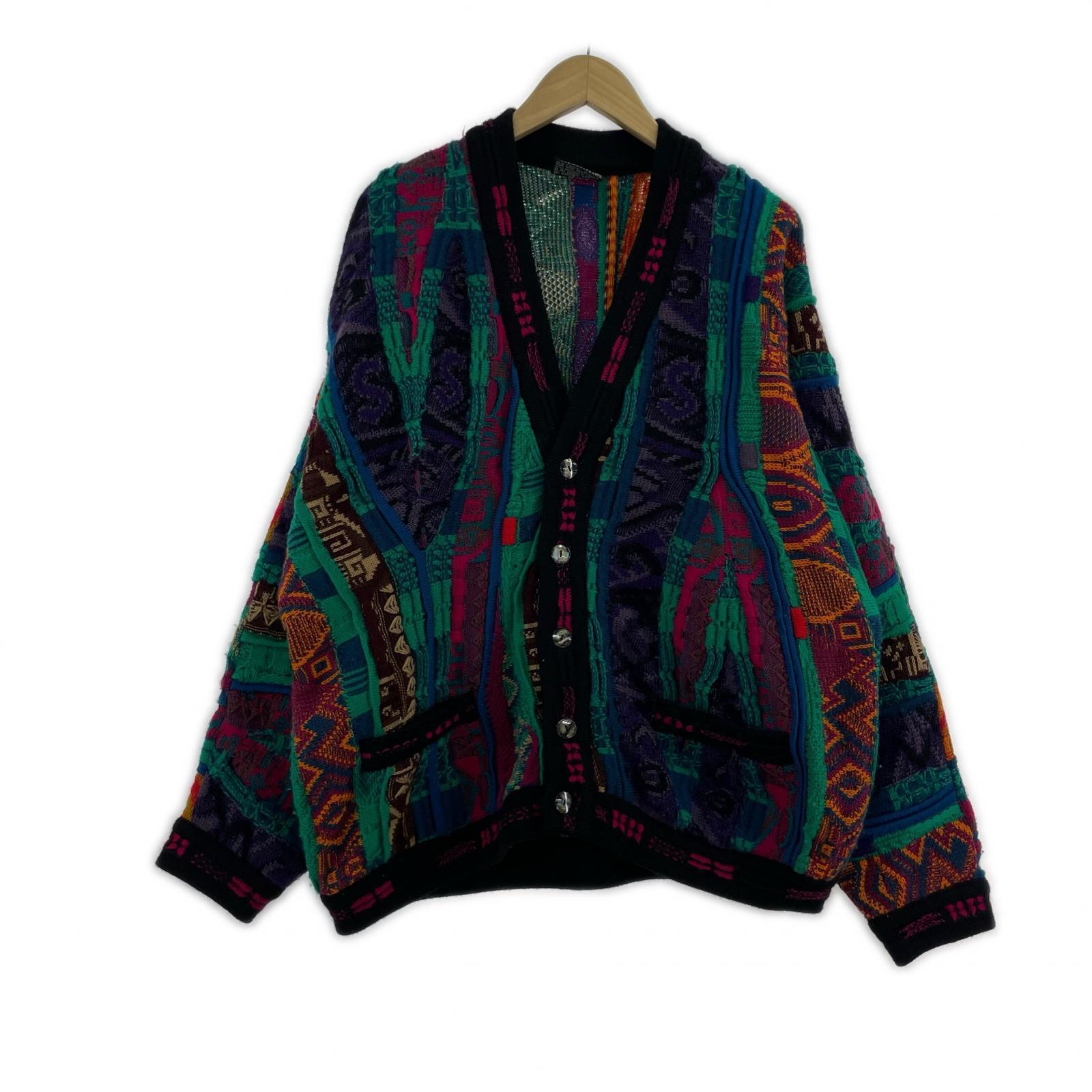 カーディガン COOGI 3D カーディガン M マルチカラー