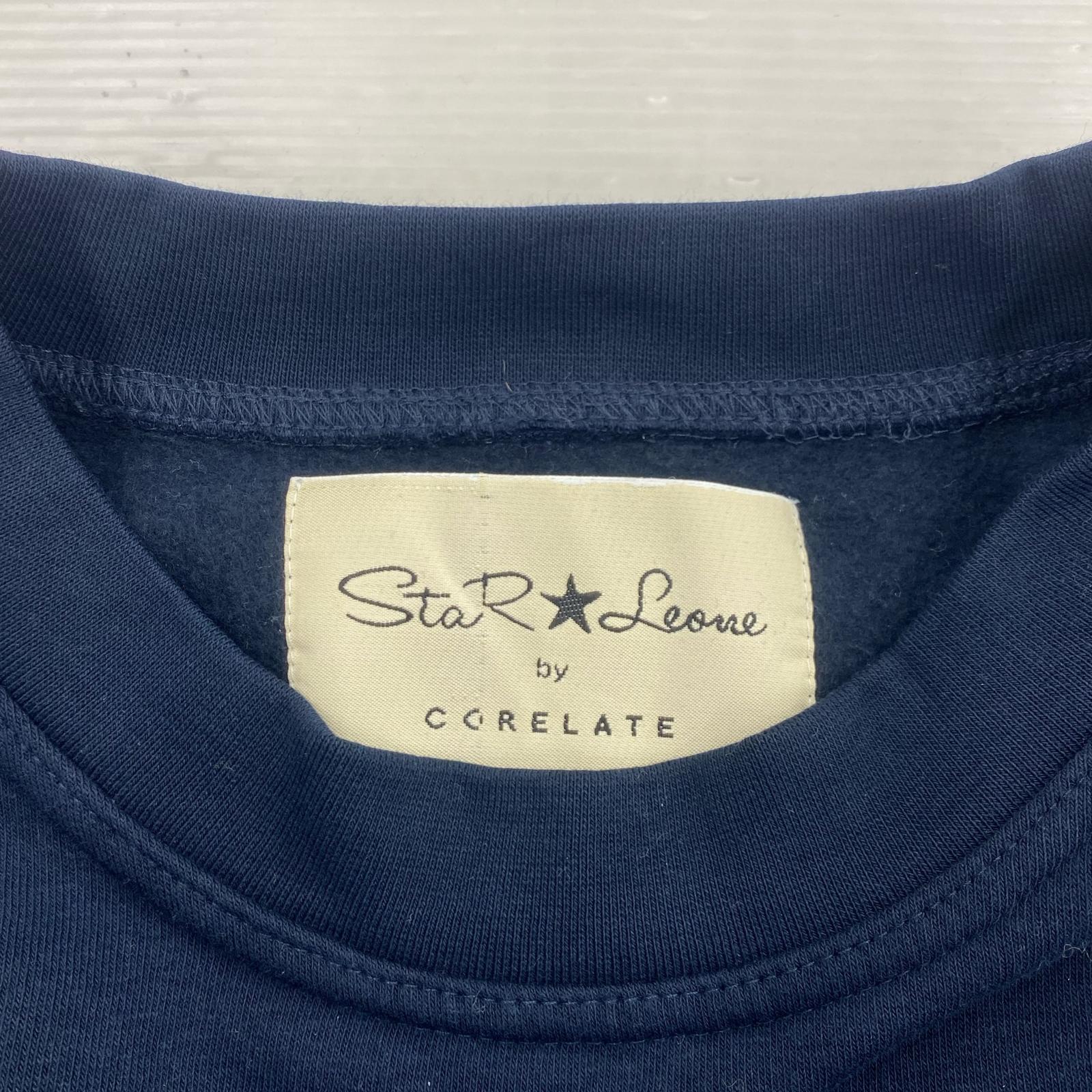 スウェット Star Leone by CORELATE ネイビー S