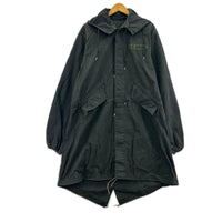 ジャケット 80s US.ARMY FISH TAIL MILITARY PARKA (M) M ブラック
