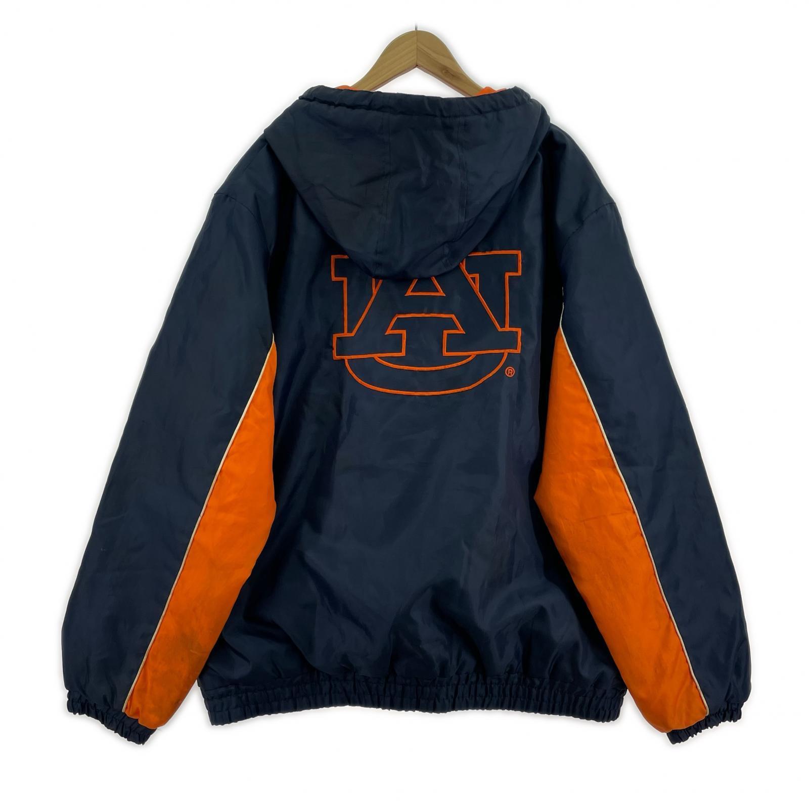 ジャケット 90s AUBURN UNIVERSITY ナイロンジャケット ネイビー