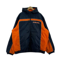 ジャケット 90s AUBURN UNIVERSITY ナイロンジャケット ネイビー