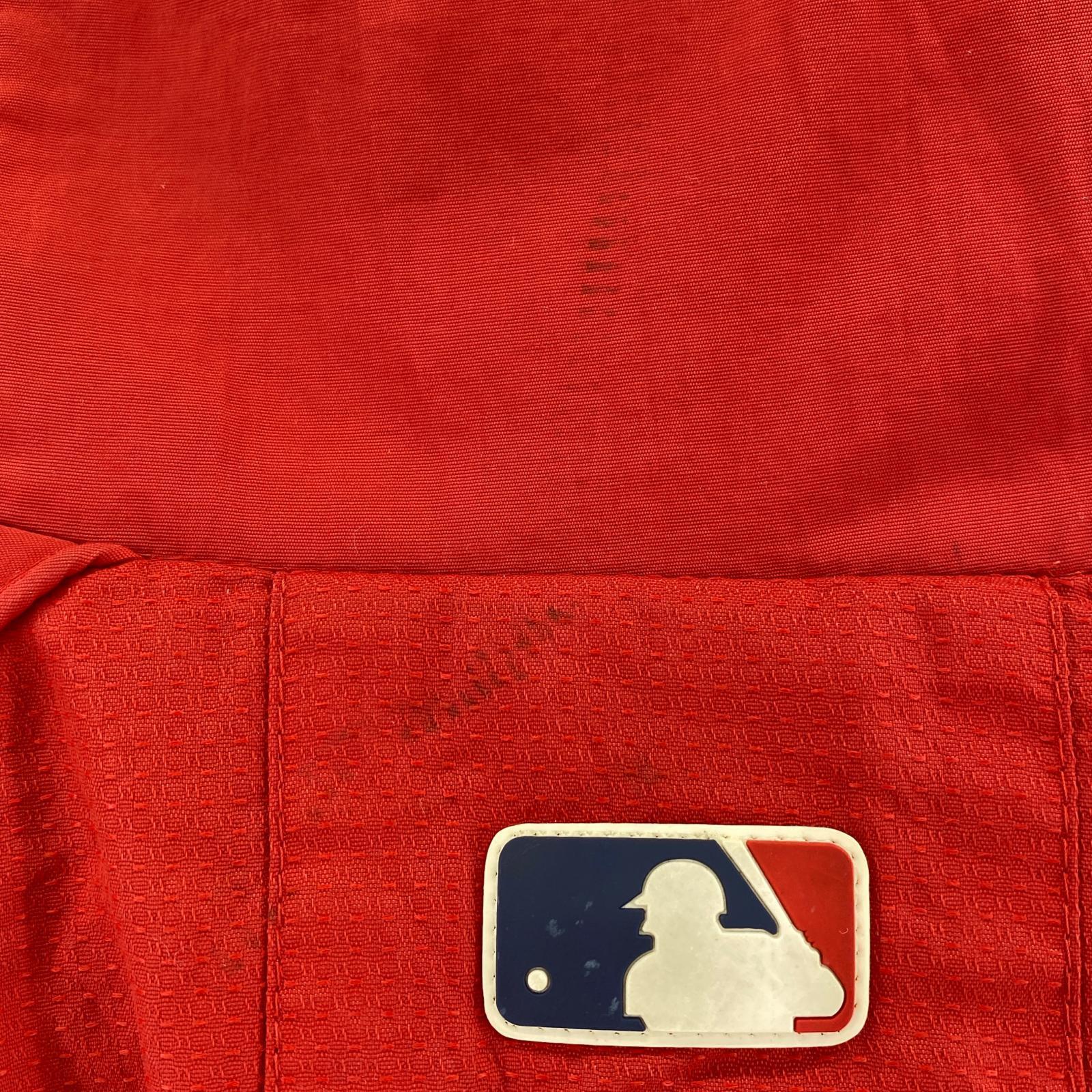 ダウンジャケット MAJESTIC REDSOX (XXL) RED レッド