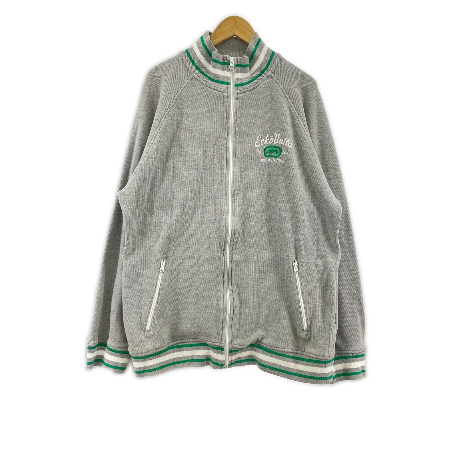 スウェット 90s ecko unltd ジップスウェット (XL) GRY グレー