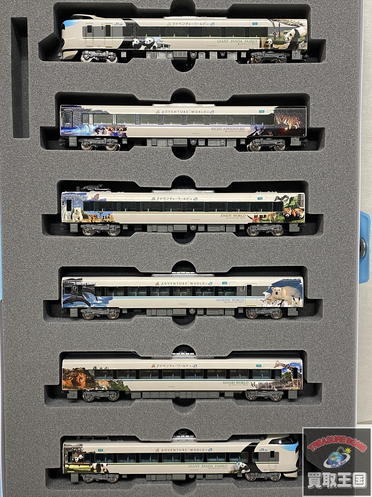 KATO 287系 パンダくろしお 鉄道模型車両
