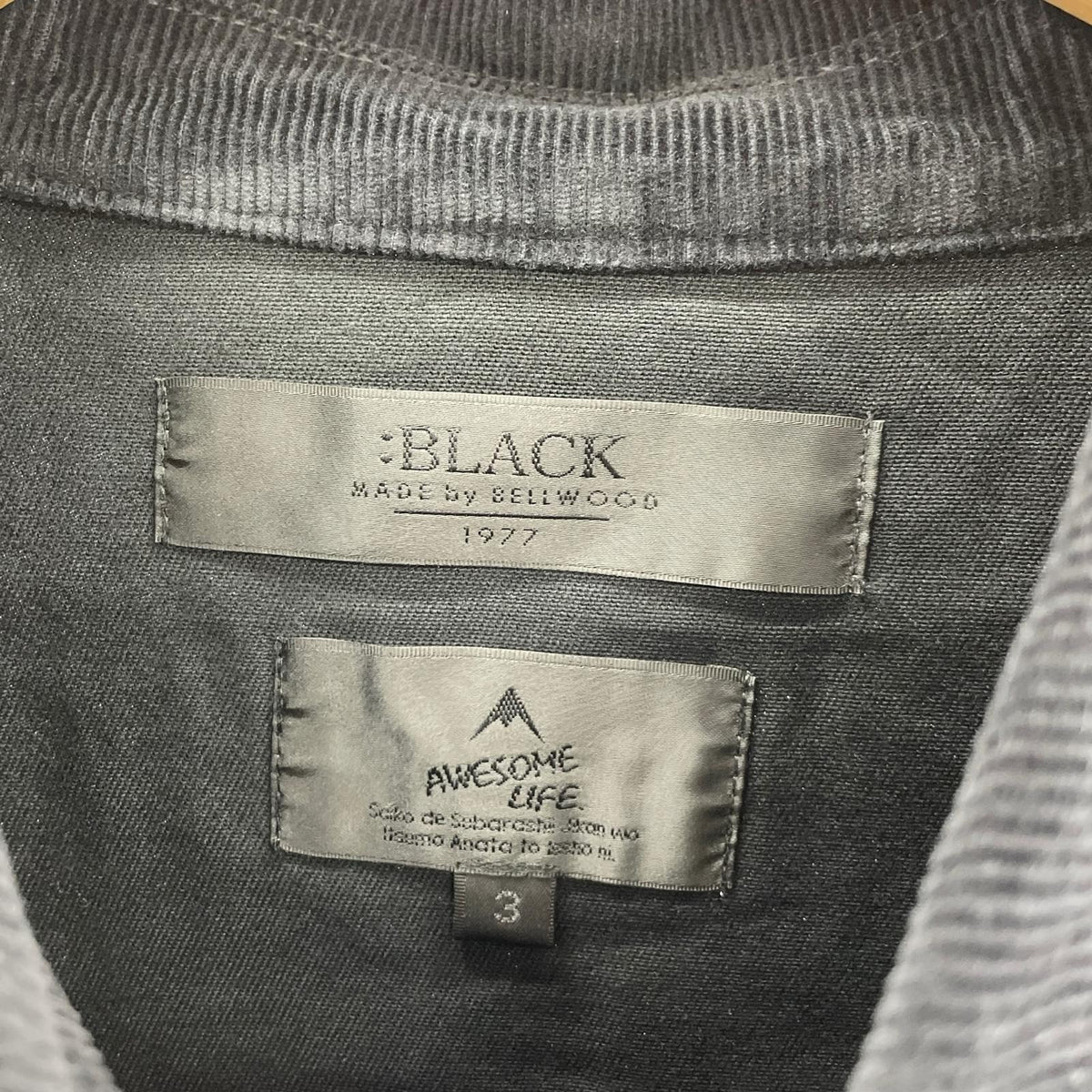 ジャケット BLACK by BELLWOODMADE/ハンティングジャケット/L ブラック
