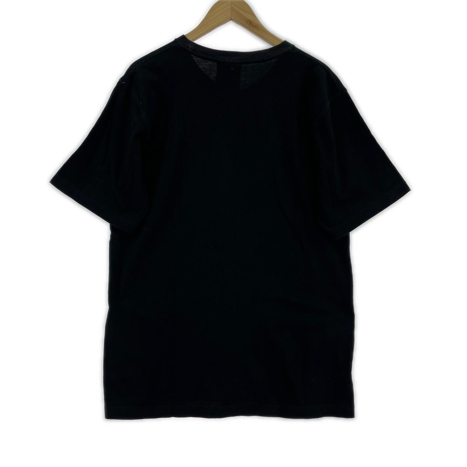 半袖Tシャツ プリントTee BLK L ブラック